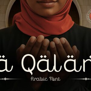 La Qalam Creative Script Font
