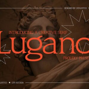 Lugano Serif Font