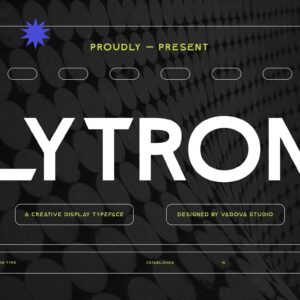 Lytron Creative Display Font