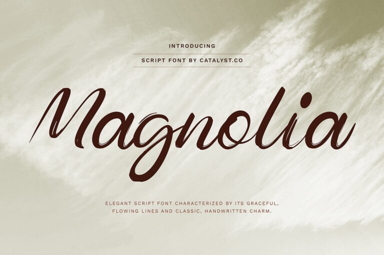 Magnolia Script Font
