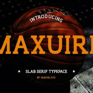 Maxuire Slab Serif Font