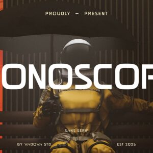 Monoscope Sans Serif Font