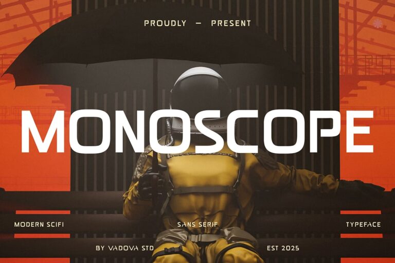 Monoscope Sans Serif Font