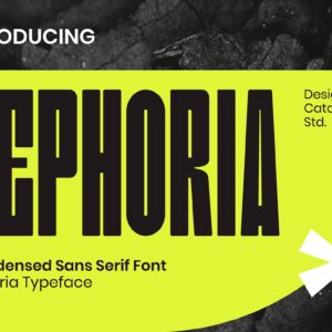 Nephoria Condensed Sans Serif Font