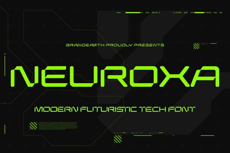 Neuroxa Futuristic Font