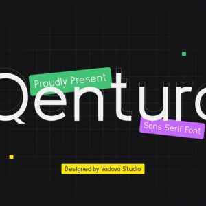 Qentura Sans Serif Font