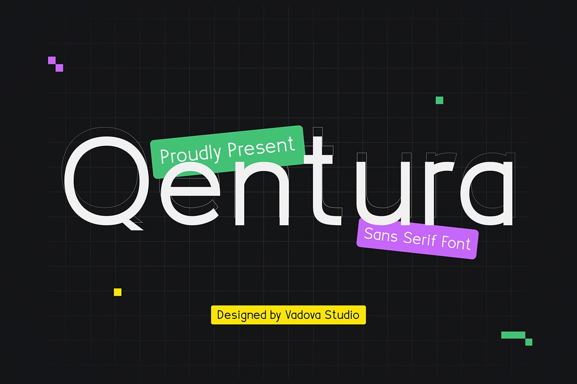 Qentura Sans Serif Font