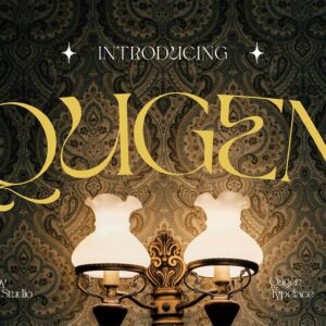 Qugen Luxury Seri Font