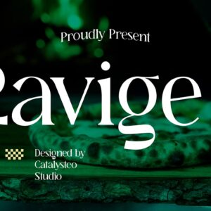 Ravige Luxury Serif Font