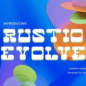 Rustic Revolver Creative Font