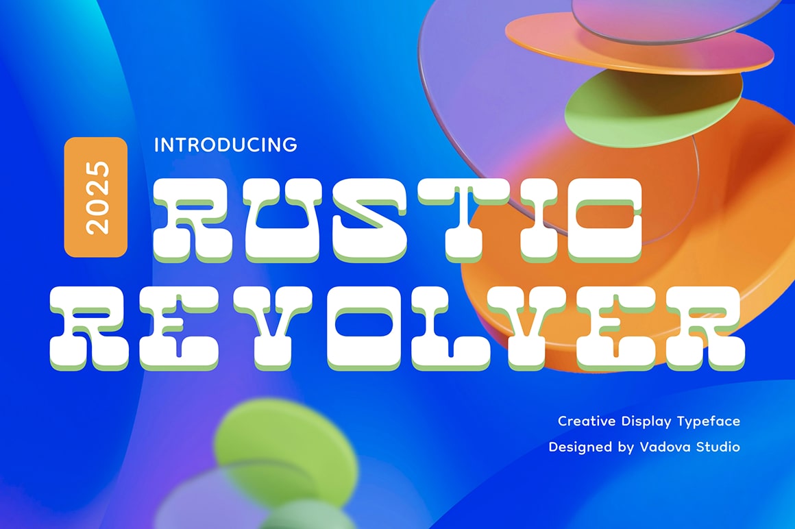 Rustic Revolver Creative Font
