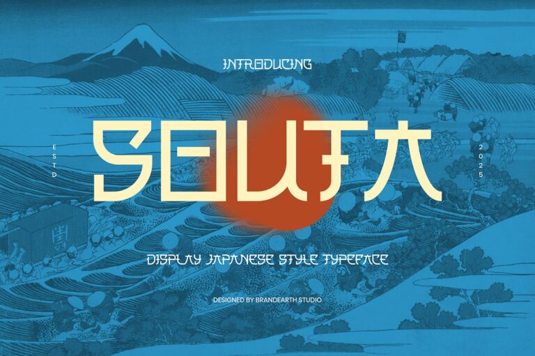 Souta Japanese Style Font