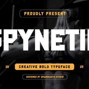 Spynetic Creative Bold Font