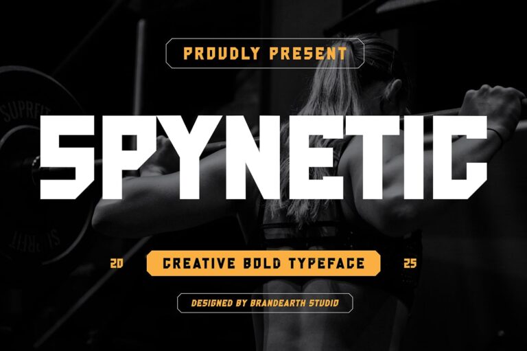 Spynetic Creative Bold Font