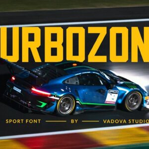 Turbozone Condensed Font