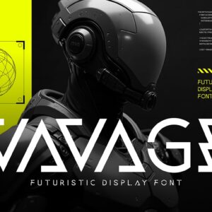 Vavage Creative Display Font