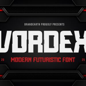 Vordex Futuristic Font