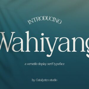 Wahiyang Display Serif Font