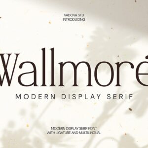 Wallmore Serif Font