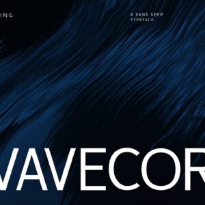 Wavecore Sans Serif Font