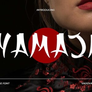 Yamaji Japanese Creative Font
