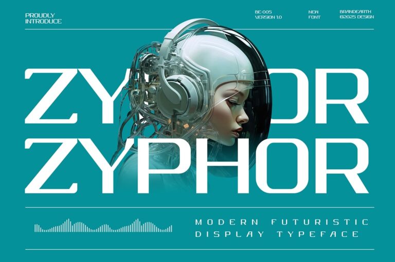 Zyphor Futuristic Font