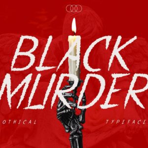 Black Murder Gothical Font