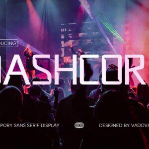 Dashcore Contemporary Sans Serif Font