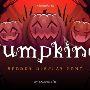 Pumpkind Spooky Font