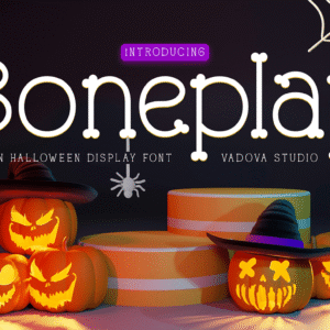 Boneplay Fun Halloween Font