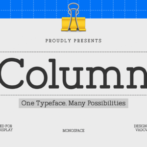 Column Modern Serif Premium Font