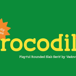 Crocodilo Rounded Slab Serif