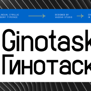 Ginotask Cyrillic Sans Serif