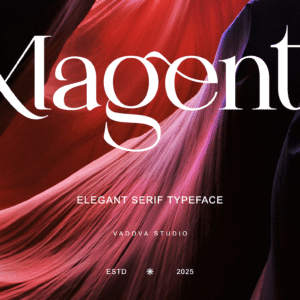 Montega Modern Elegant Serif Font