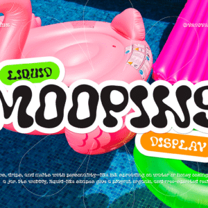Moopins Creative Font