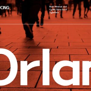Orlan Bold Cyrillic Sans Serif