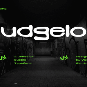 Pudgeloo Creative Bubble Font