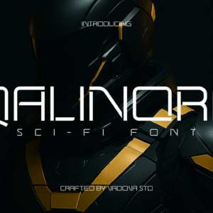 Qalinora Creative Font