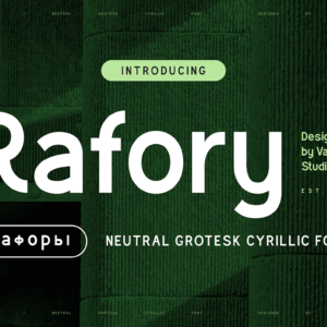 Rafory Neutral Grotesk Cyrillic
