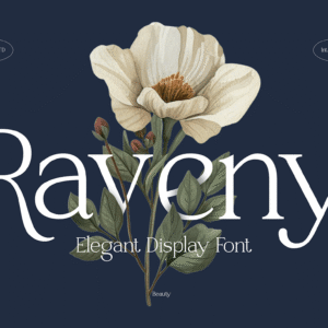 Raveny Elegant Serif Font