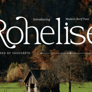 Rohelise Modern Serif Font