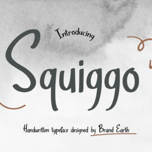 Squigo TypeFace Free Font
