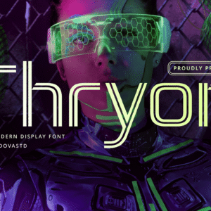 Thryon Cyberpunk Font