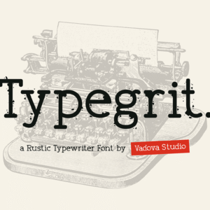 Typegrit Rustic Typewriter Font