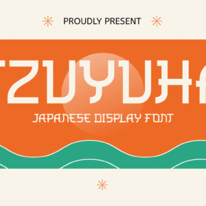 Tzuyuha Japanese Creative Font