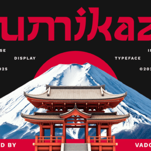 Yumikaze Japanese Creative Font